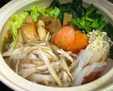 A picture of step 4 of Vegetable-Packed Chanko Nabe (Sumo Hot Pot) – Our Family’s Version.
