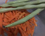 Foto langkah ke 1 dari resep Tumis Buncis Wortel.