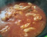 Foto del paso 2 de la receta Potaje de garbanzos de bacalao con tomate 🍅🐟