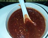 A picture of step 9 of Imli or khajoor ki chutney.