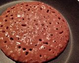 Foto del passaggio 4 della ricetta Pancakes ricotta e cacao