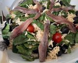 Foto del paso 3 de la receta: Ensalada templada de arroz y espinacas