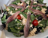 Foto del paso 3 de la receta: Ensalada templada de arroz y espinacas