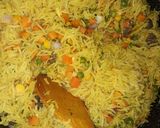 A picture of step 5 of Fried rice.