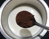 A picture of step 1 of Hot chocolate.