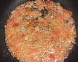 A picture of step 4 of Curried potatoes.