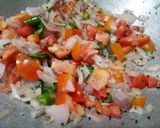 A picture of step 3 of Paneer makhana bhurji.