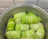 Foto langkah ke 4 dari resep Dimsum di bungkus sawi putih.