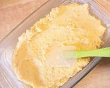 Une image de l'étape 2 de Gratin de polenta épinard jambon cru.