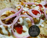 A picture of step 5 of Chicken roll paratha with garlic mayo sauce.