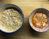 A picture of step 5 of Rhubarb overnight oats.