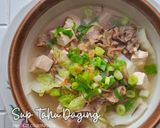Foto langkah ke 5 dari resep Sup Tahu Daging.