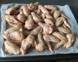 BBQ Csirkeszárnyak kéksajt szósszal (ketogén) recept fázis 2 fotója