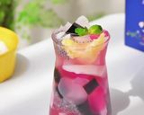 Foto langkah ke 5 dari resep Es Campur Jadul Kolang Kaling Kelapa Cincau Tape & Selasih.