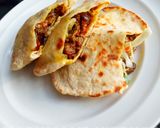 A picture of step 7 of Shawarma pockets.