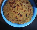 A picture of step 3 of Bajra ki Masala Paratha.