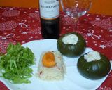Foto del paso 6 de la receta: Zapallitos rellenos con arroz frito