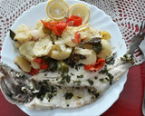 Foto del paso 6 de la receta: Lubina al horno