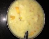 A picture of step 6 of Fruit custard.