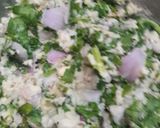 A picture of step 5 of Palak bread vada.