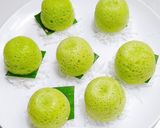Foto langkah ke 8 dari resep Apem Kukus Tape Pandan Wijen.