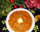 मशरूम मटर (mushroom matar recipe in hindi) रेसिपी चरण 3 फोटो