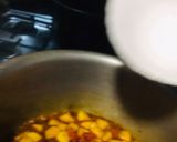 A picture of step 4 of Alu Tahari (Aloo rice).