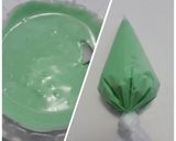 Foto langkah ke 2 dari resep Bolu Kukus Semangka (Anti Gagal Tanpa Soda).