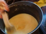 Postre "borracho" (con chocolatada)