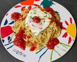 Foto del paso 6 de la receta: Nidos de tallarín y huevo