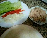 Foto del paso 1 de la receta Sándwich fresco de tortillas de trigo