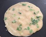 A picture of step 3 of GOLA Roti / Ruti.