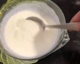 A picture of step 1 of Dahi Raita.