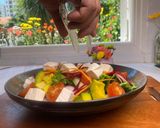 Hình bước làm 2 của món 📣 SALAD SỐT MISO GỪNG 🥑🍅🥕