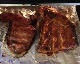 A picture of step 3 of California Farm Barbecued Mild Pepper sauce Pork Ribs.