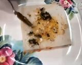 A picture of step 3 of Instant garlic bread.