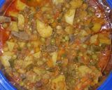 A picture of step 6 of Irish potatoes porridge.