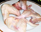 Rántott csirkeszárny töltve csirkemájjal recept fázis 2 fotója