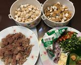 Foto langkah ke 1 dari resep Sayur lombok ijo (jangan ndeso).