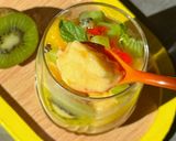 صورة لخطوة 6 من وصفة بودنج بالمانجو والكيوي 🥭🥝
