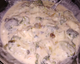 Foto del paso 4 de la receta: Flor de quiche con brócoli, tomate y queso de cabra