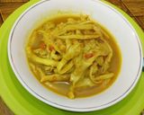 Foto langkah ke 7 dari resep Jamur bumbu kuning.