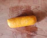 A picture of step 2 of Gatte ki Khichri.