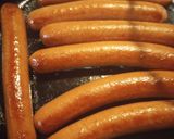 A picture of step 3 of Hotdogs and Sauerkraut cooked in Beef Stock. With an option.