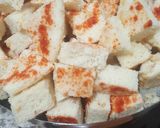A picture of step 7 of Rice dal dhokla.