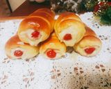 Foto langkah ke 11 dari resep Durian Vla Horn Bread.