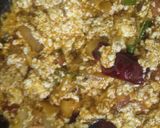A picture of step 8 of Paneer bhurji.