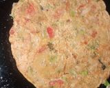 बेसन वेज चीला (Besan veg cheela recipe in Hindi) रेसिपी चरण 3 फोटो