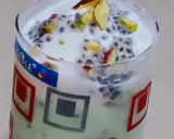 A picture of step 4 of Kesar Pista Falooda.