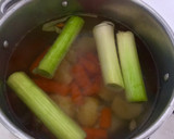 Foto del paso 2 de la receta: Puré de verduras con bacon crujiente